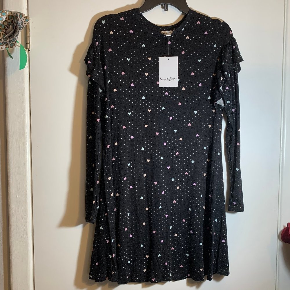 Love Fire Dress Pajama Size M
